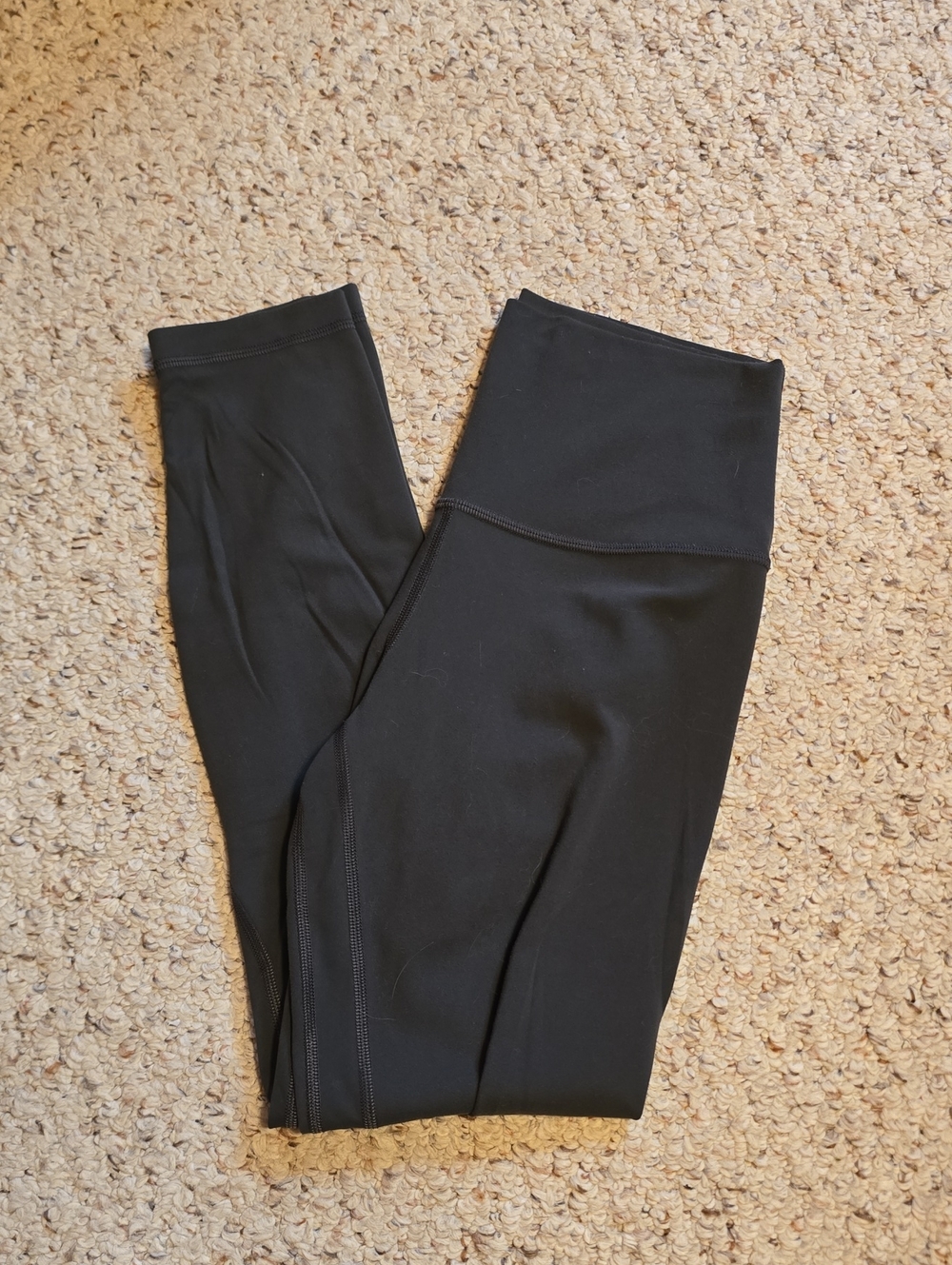 Lulu Dark Grey High-Waist Leggings